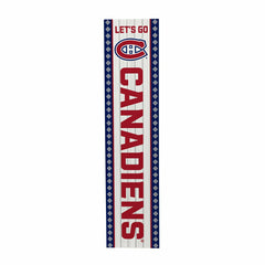 Montreal Canadiens 47" Double Sided Leaner, Christmas, NHL, Home