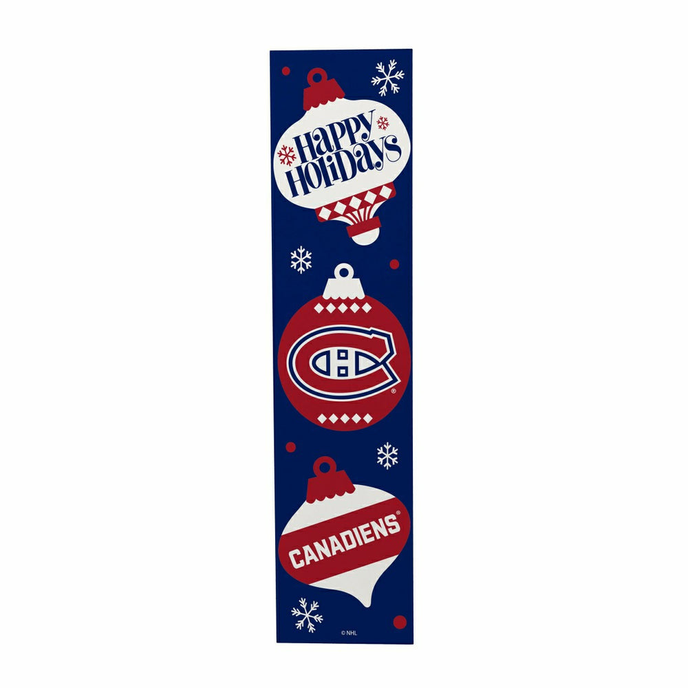 Montreal Canadiens 47" Double Sided Leaner, Christmas, NHL, Home