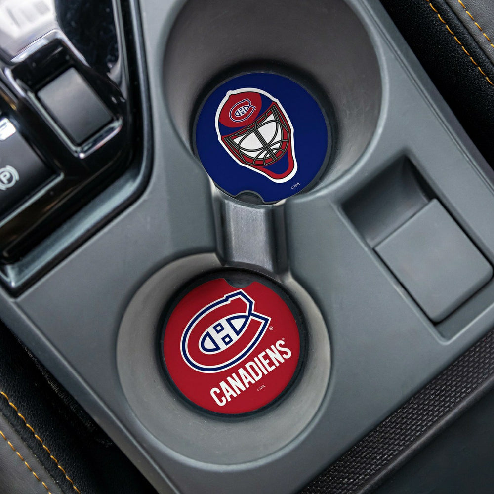 Montreal Canadiens Car Coaster Set, 2pc, NHL, Home