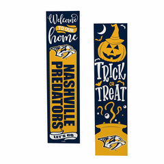 Nashville Predators 47" Double Sided Leaner, Halloween, NHL, Home