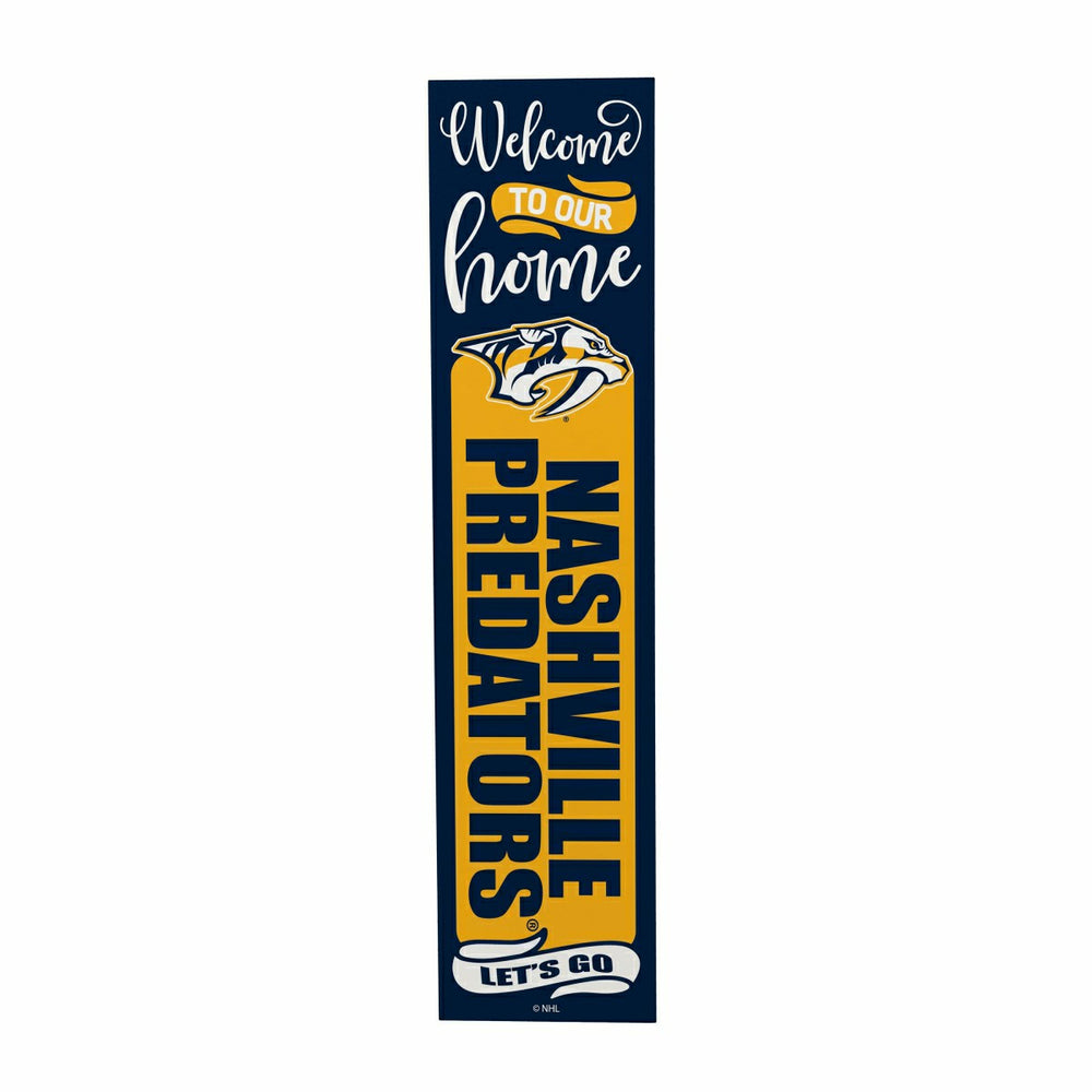 Nashville Predators 47" Double Sided Leaner, Halloween, NHL, Home