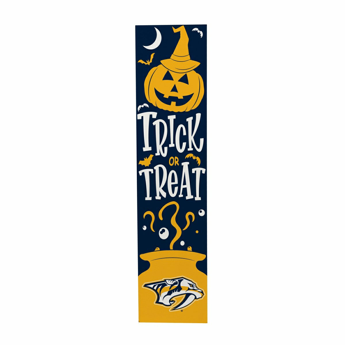 Nashville Predators 47" Double Sided Leaner, Halloween, NHL, Home