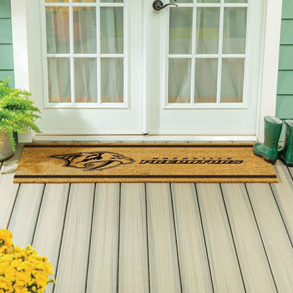 Nashville Predators Extra Large One Color Coir Mat, 60"x24", NHL