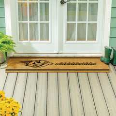 Nashville Predators Extra Large One Color Coir Mat, 60"x24", NHL
