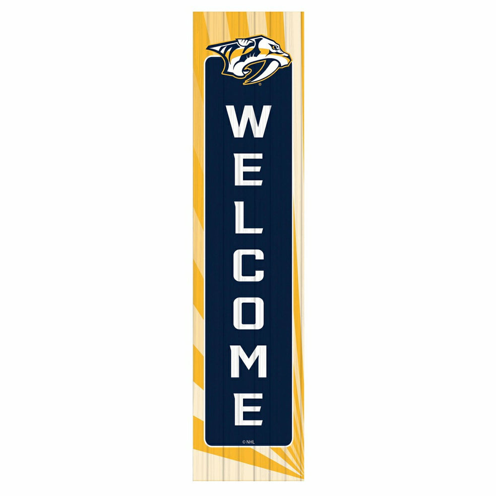 Nashville Predators Summer Seasonal Single Sided Large Leaner, 46", NHL, Home