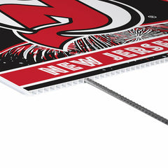 New Jersey Devils Yard Sign, Patriotic, NHL, Home