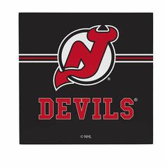New Jersey Devils Wood Wall Sign, 12x12, NHL, Home