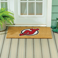 New Jersey Devils Large Full Color Coir Mat, 36"x24", NHL