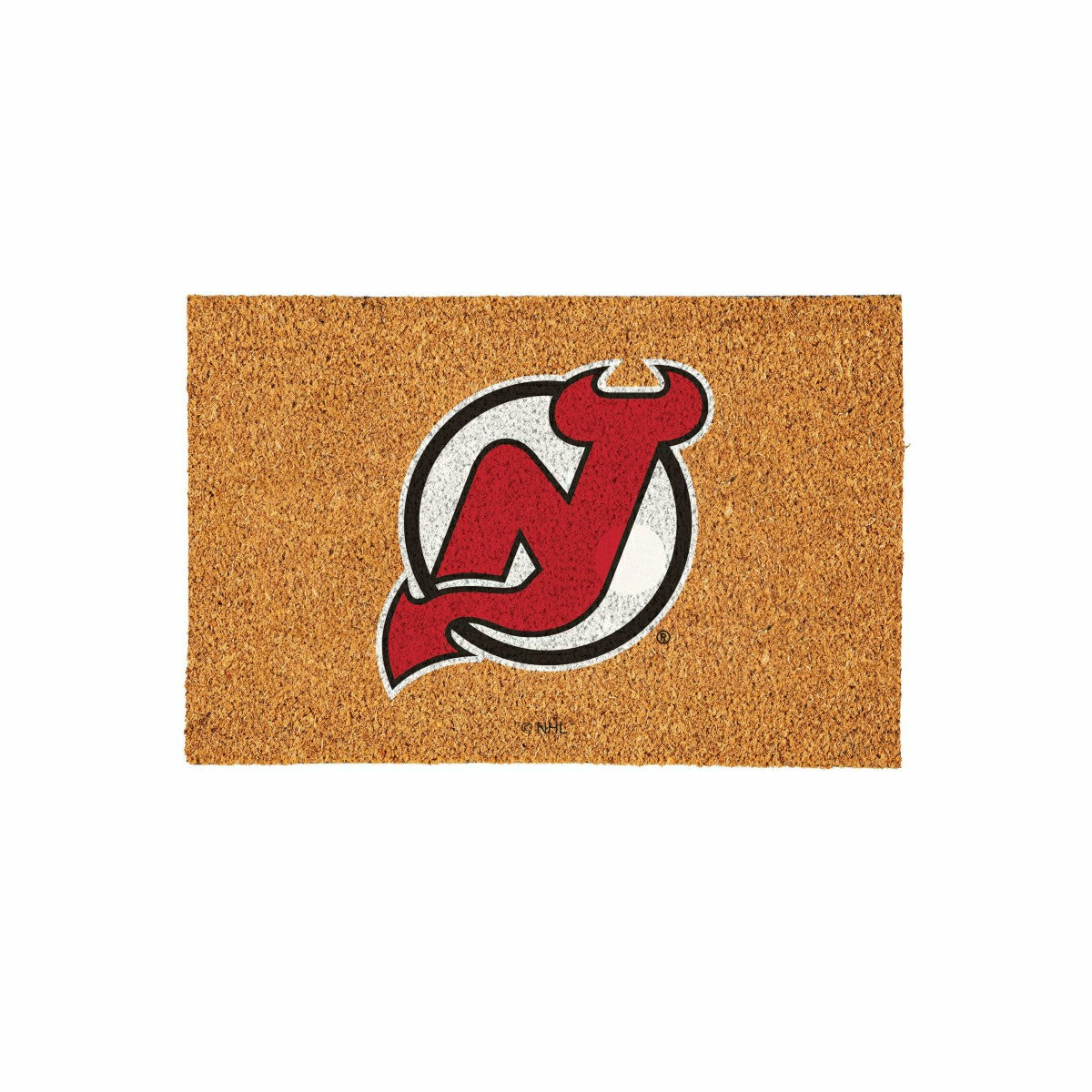 New Jersey Devils Large Full Color Coir Mat, 36"x24", NHL