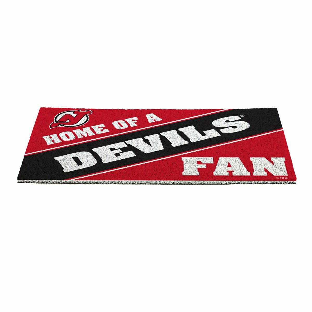 New Jersey Devils, PVC Mat COLOR, Home of a Fan, NHL