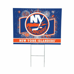 New York Islanders Yard Sign, Patriotic, NHL, Home
