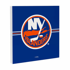 New York Islanders Wood Wall Sign, 12x12, NHL, Home