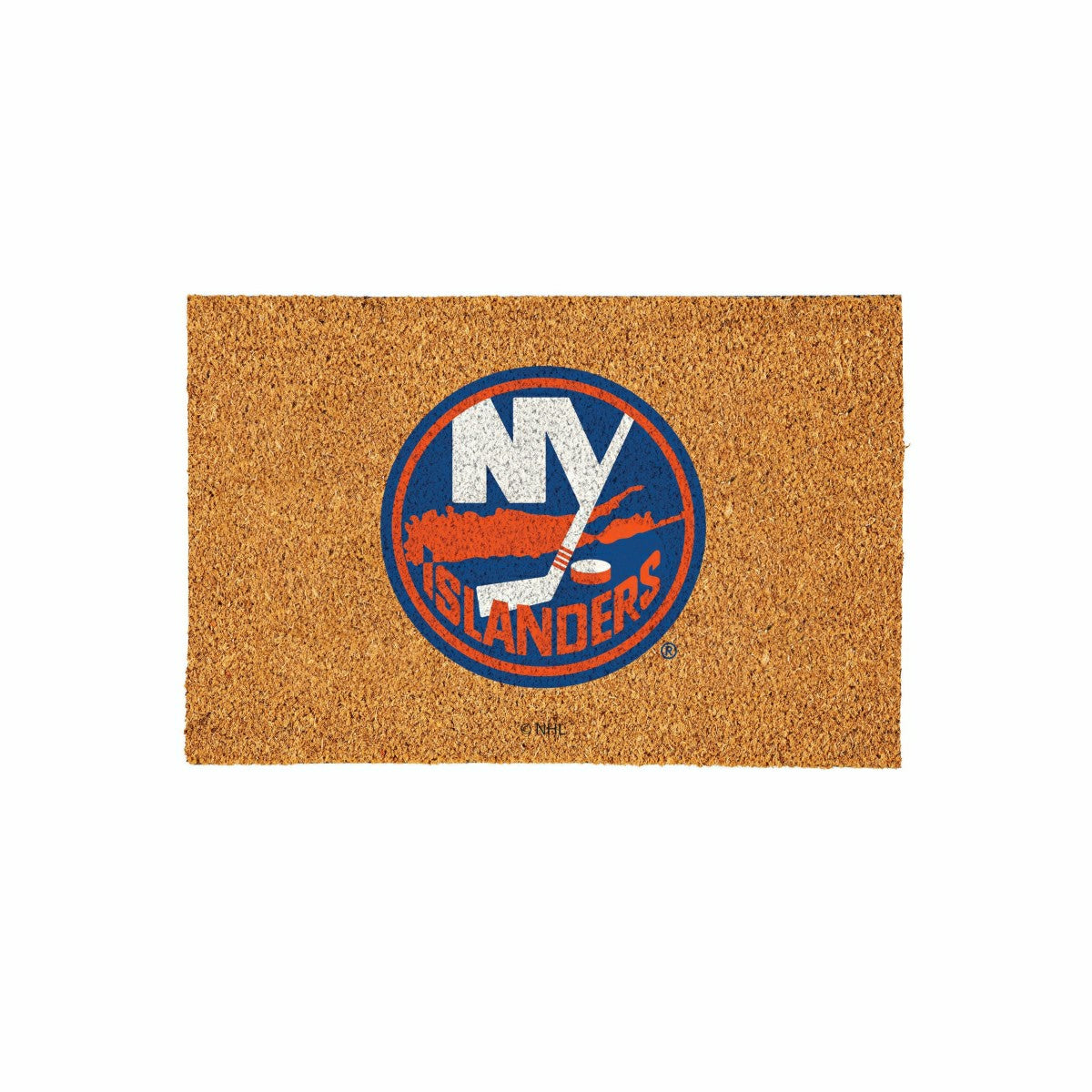 New York Islanders Large Full Color Coir Mat, 36"x24", NHL