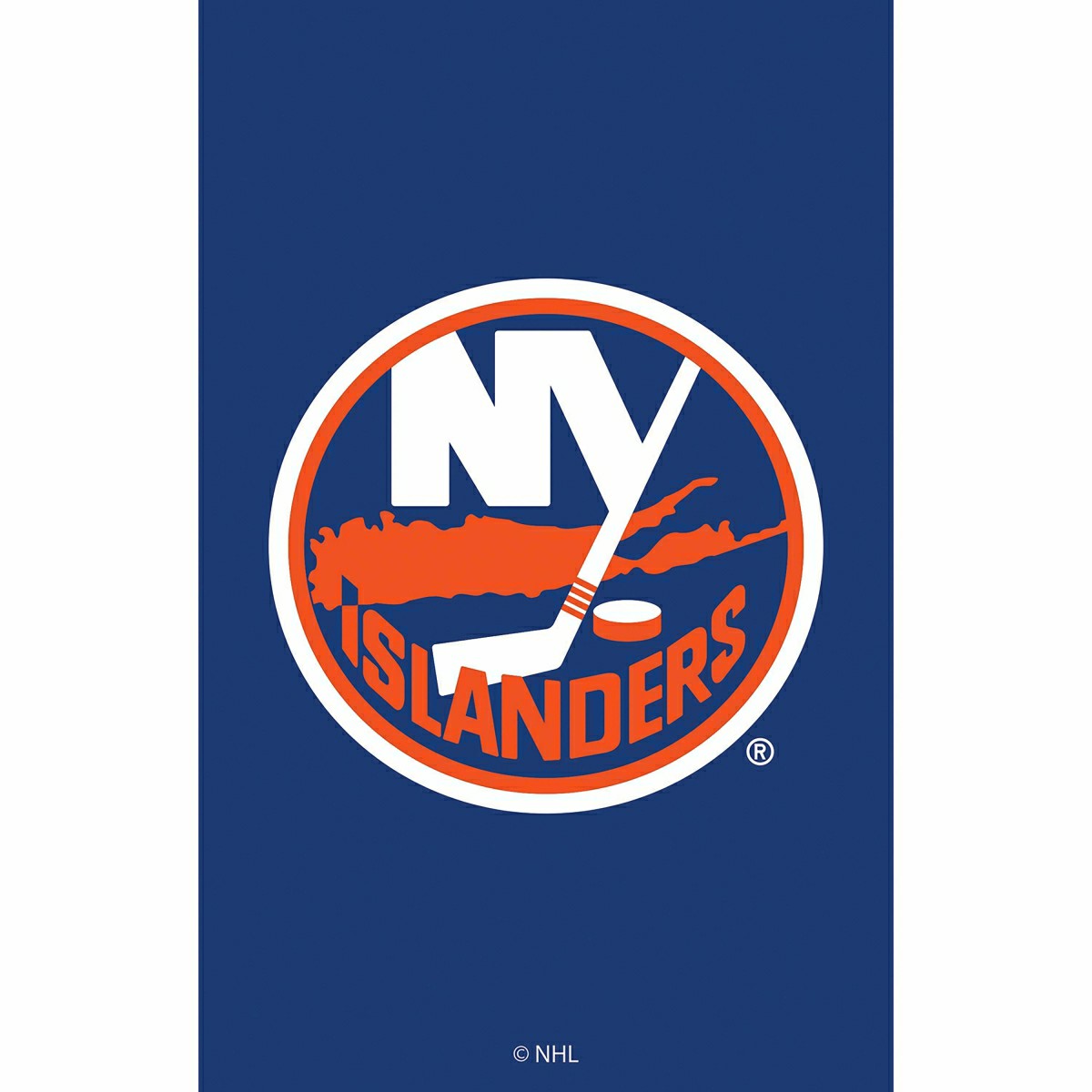 Applique Flag, Gar., New York Islanders, NHL, Home
