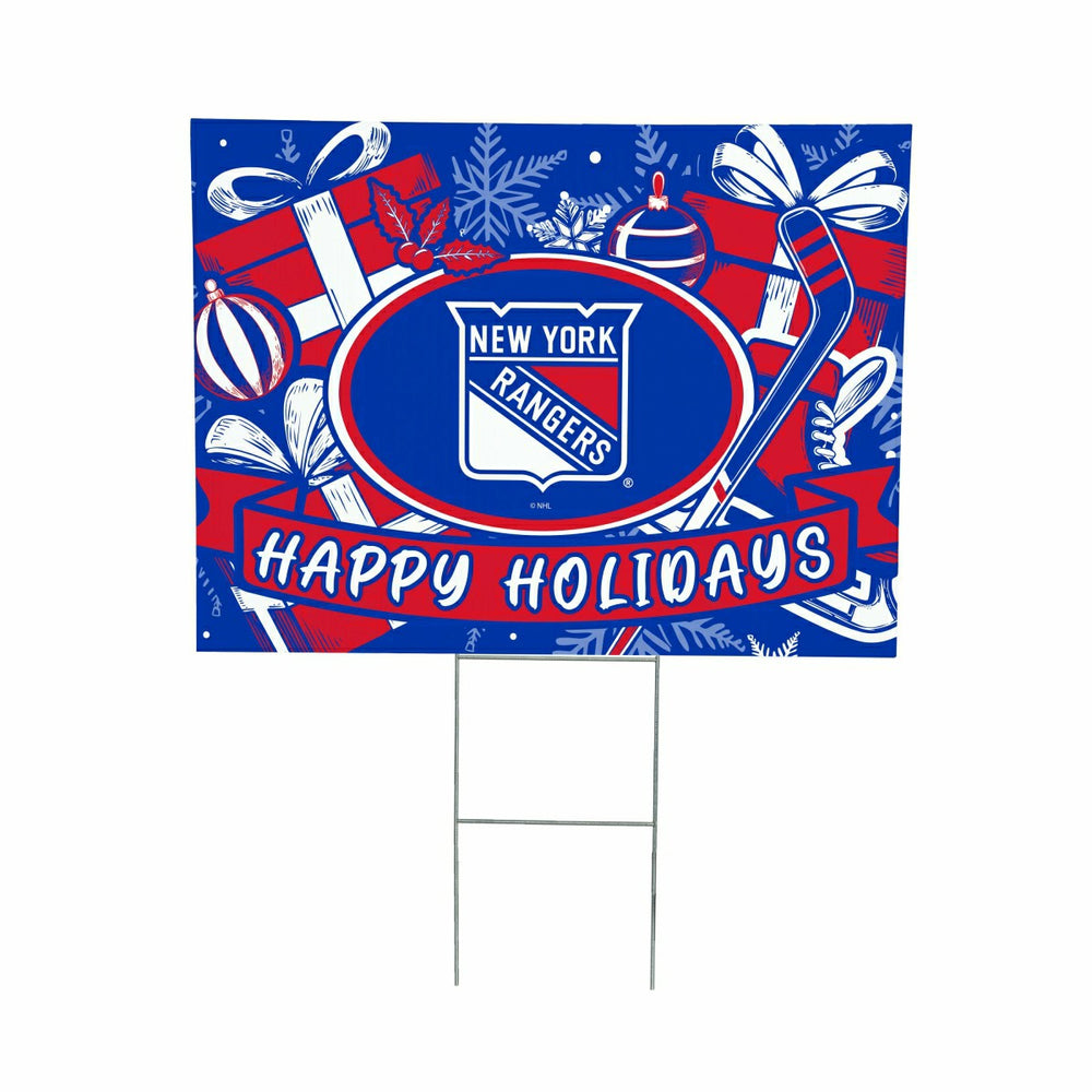 New York Rangers Yard Sign, Holiday, NHL, Home