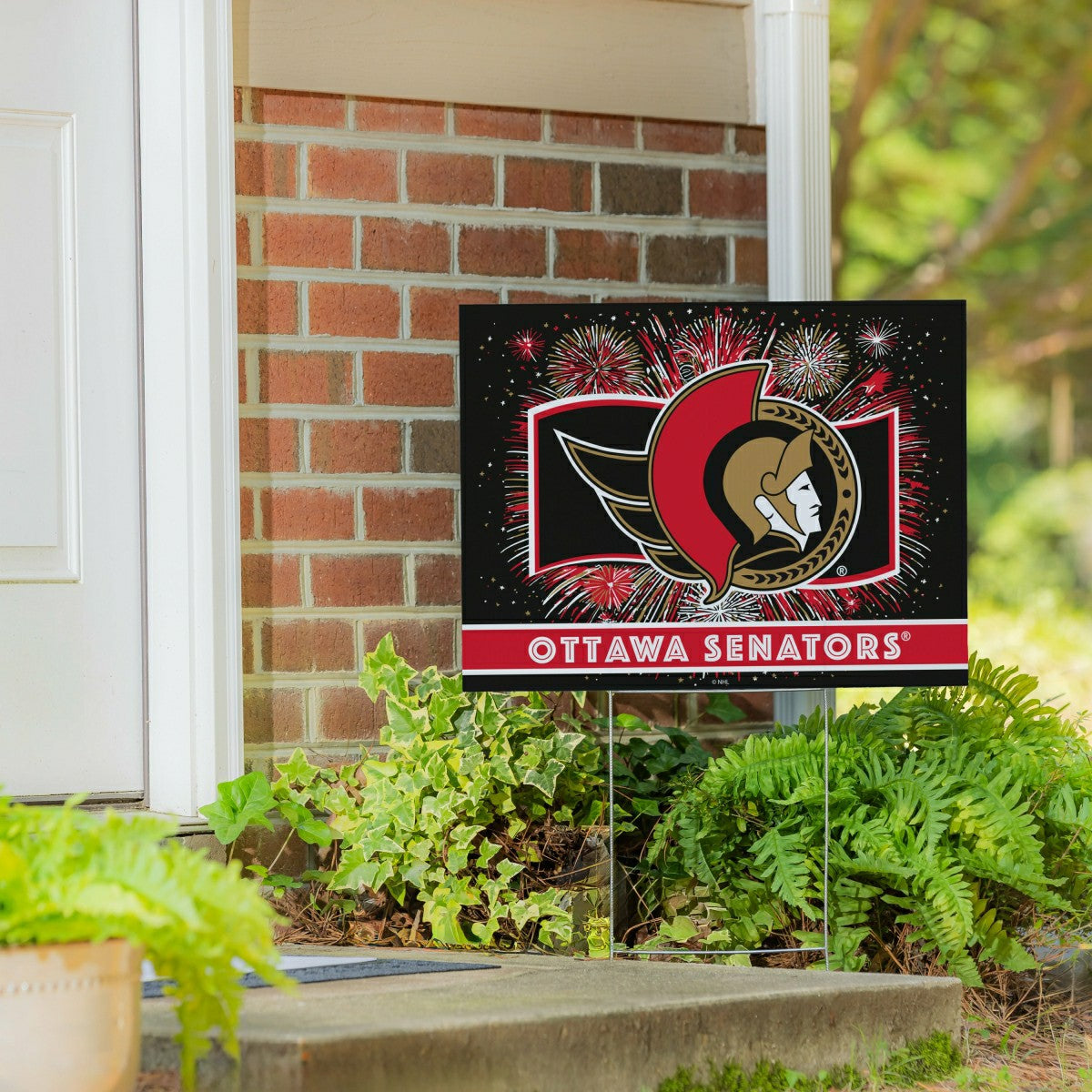 Ottawa Senators Yard Sign, Patriotic, NHL, Home