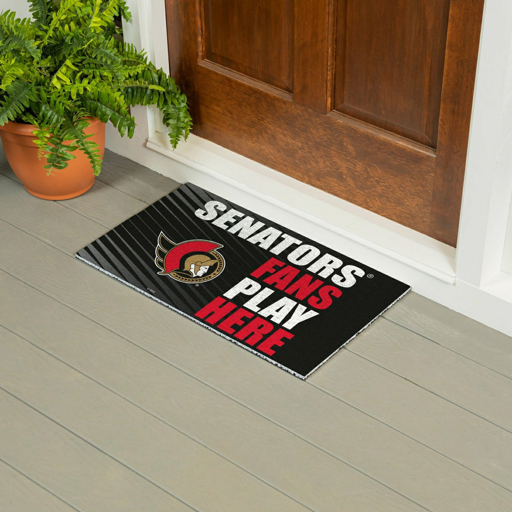 Ottawa Senators Fan Mat, 28"x16", NHL