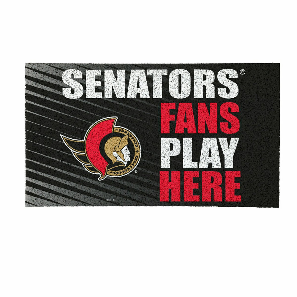 Ottawa Senators Fan Mat, 28"x16", NHL