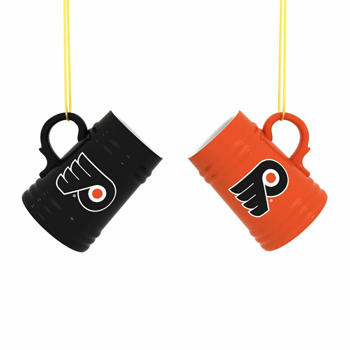Philadelphia Flyers Ceramic Mini Stein, 3oz, set of 2, NHL, Home