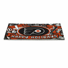 Philadelphia Flyers Holiday PVC Mat, 28"x16", NHL