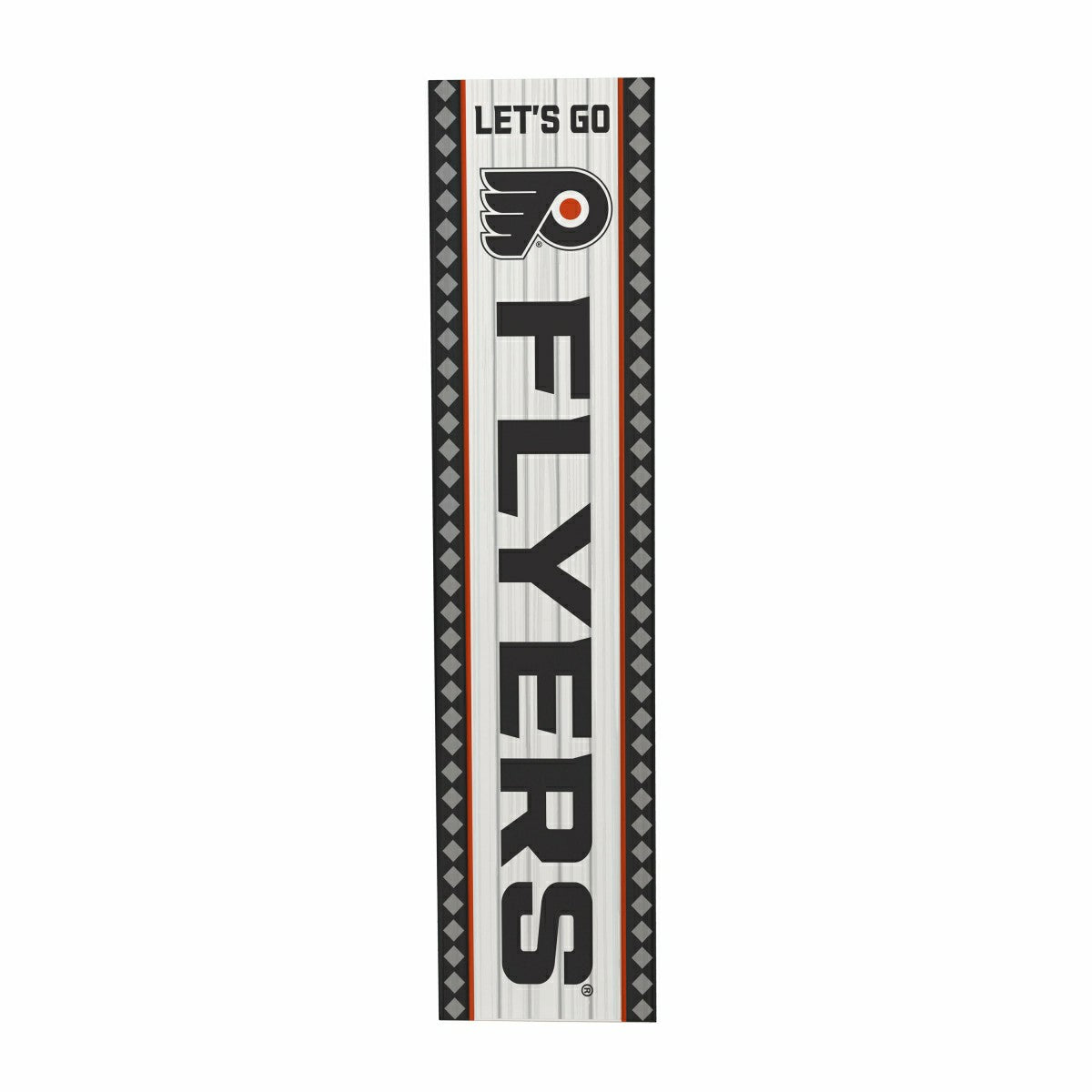 47" Double Sided Leaner, Philadelphia Flyers, Christmas, NHL, Home