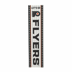 47" Double Sided Leaner, Philadelphia Flyers, Christmas, NHL, Home