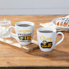 Ceramic Cup o' Java 17oz Gift Set, Pittsburgh Penguins, NHL, Home
