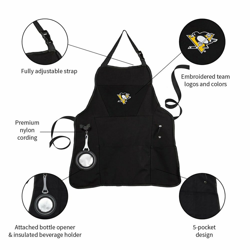 Pittsburgh Penguins Grilling Apron, NHL, Home