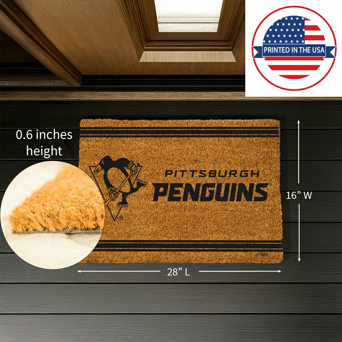Pittsburgh Penguins, Coir Mat 1C, NHL