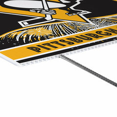 Pittsburgh Penguins Yard Sign, Patriotic, NHL, Home