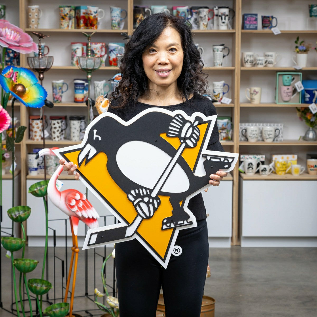 Pittsburgh Penguins Premier Metal Wall Art, NHL, Home