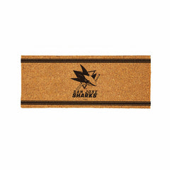 San Jose Sharks Extra Large One Color Coir Mat, 60"x24", NHL