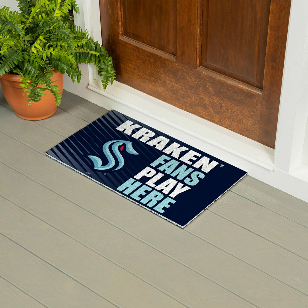 Seattle Kraken Fan Mat, 28"x16", NHL