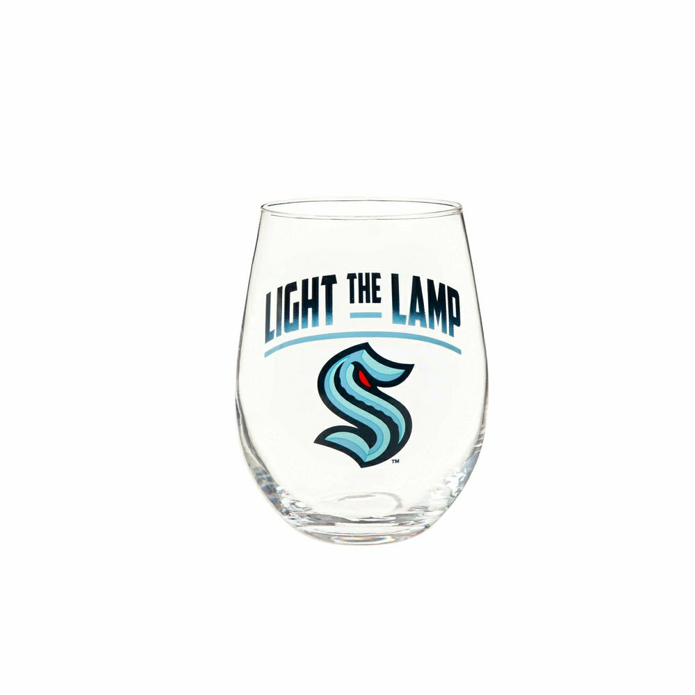 Stemless 17OZ Glass & Tankard 16OZ Gift Set, Seattle Kraken, NHL, Home