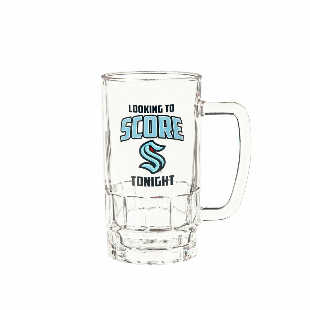 Stemless 17OZ Glass & Tankard 16OZ Gift Set, Seattle Kraken, NHL, Home