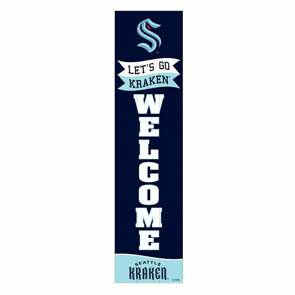 Seattle Kraken Large Single Sided Leaner, 46", NHL, Home