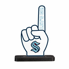 Seattle Kraken Hockey Foam Finger Desklite LED Decor, NHL, Home