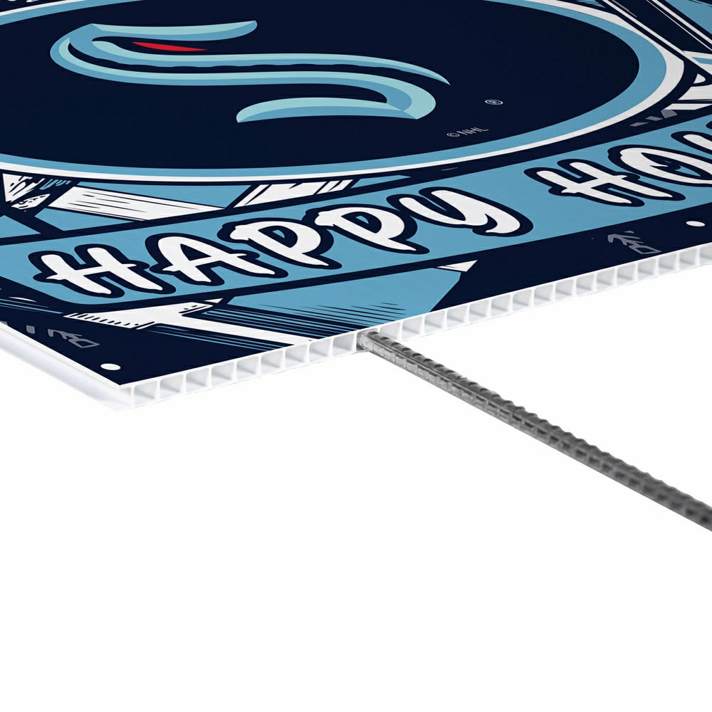Seattle Kraken Yard Sign, Holiday, NHL, Home