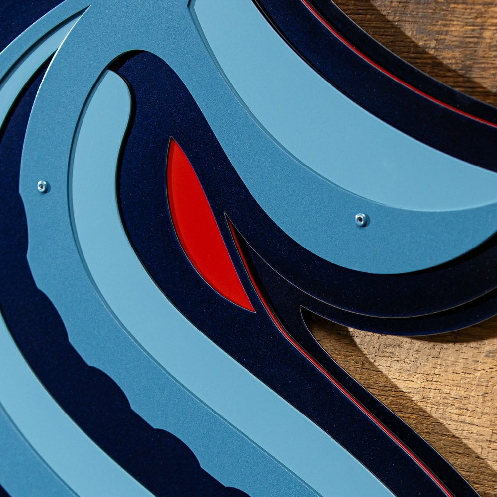 Seattle Kraken Premier Metal Wall Art, NHL, Home