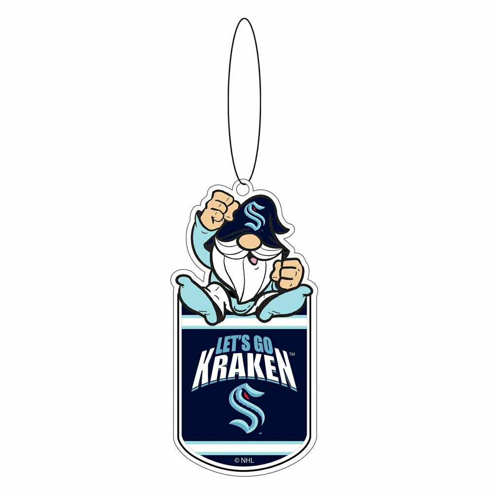 Seattle Kraken Gift Tag Ornament, Gnome Fan, NHL, Home