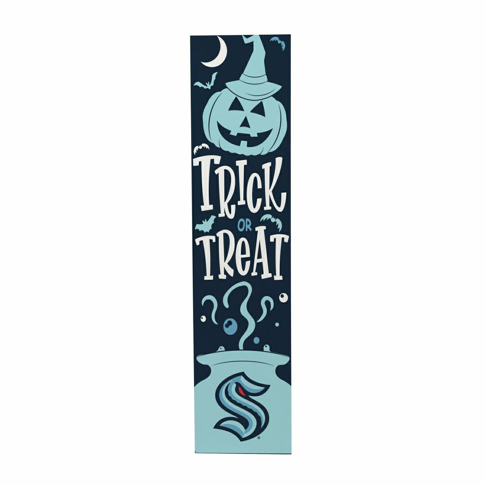 47" Double Sided Leaner, Seattle Kraken, Halloween, NHL, Home