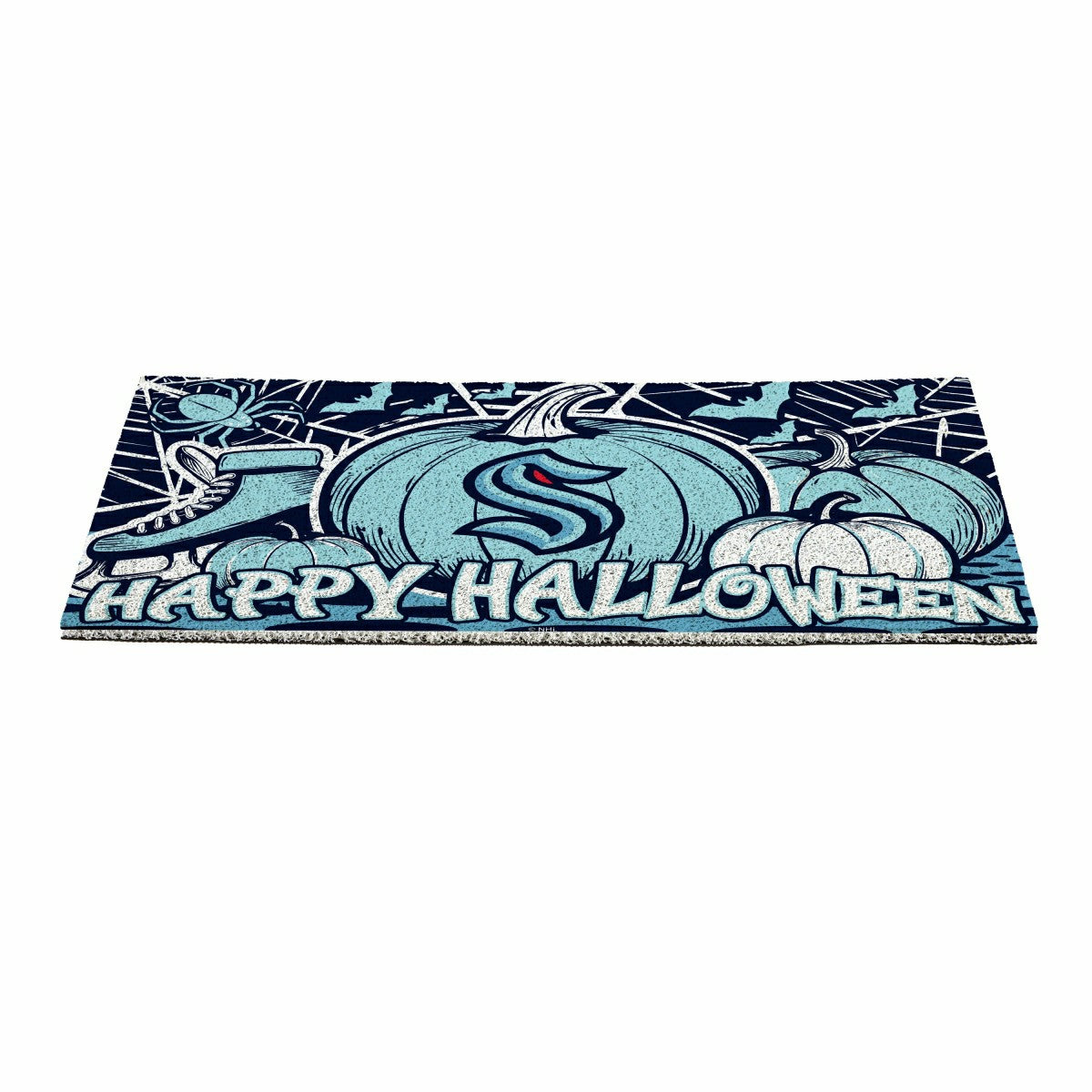 Seattle Kraken Halloween PVC Mat, 28"x16", NHL
