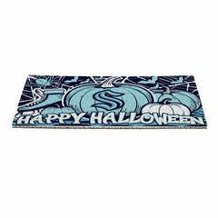 Seattle Kraken Halloween PVC Mat, 28"x16", NHL
