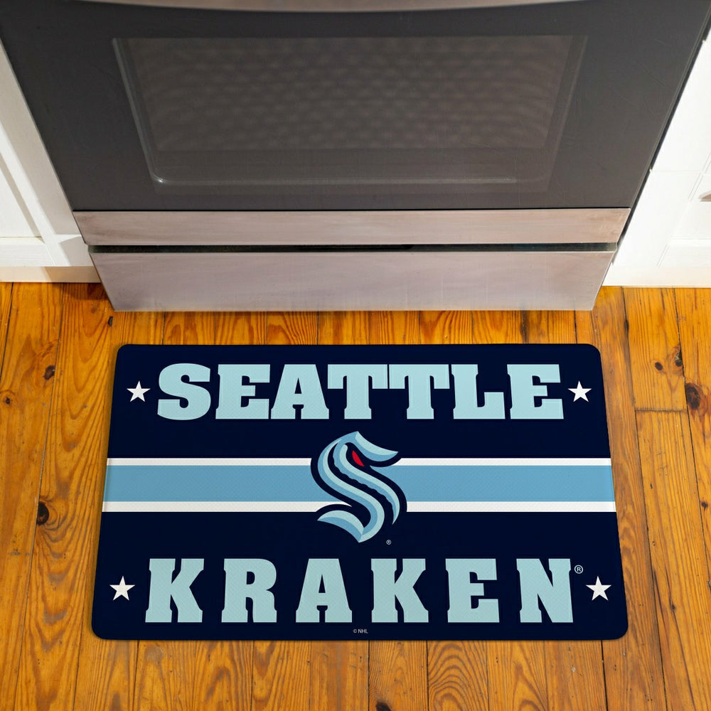 Seattle Kraken Anti-Fatigue Mat, 18"x30", NHL