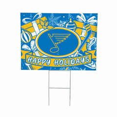 St Louis Blues Yard Sign, Holiday, NHL, Home