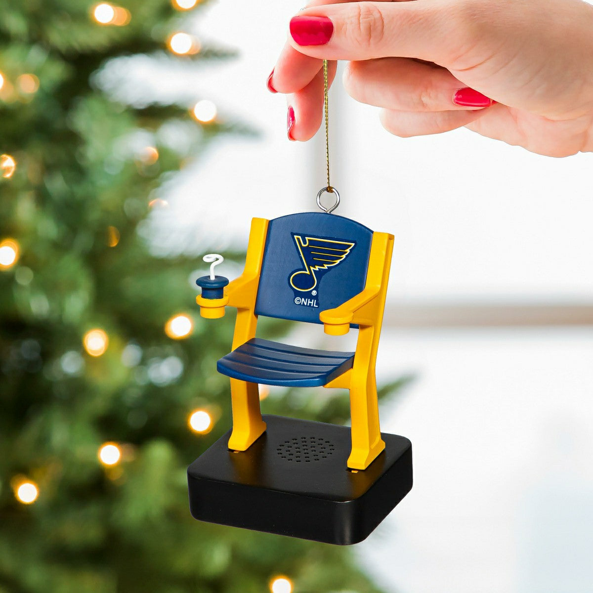 Stadium Seat Ornament, St. Louis Blues, NHL, Home