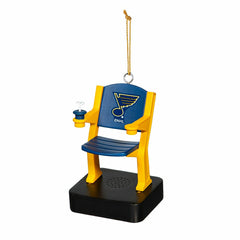 Stadium Seat Ornament, St. Louis Blues, NHL, Home