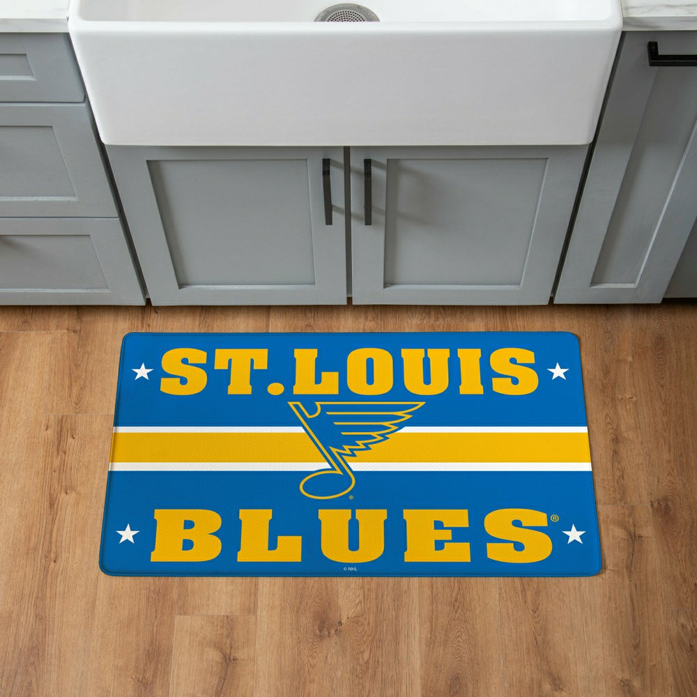 St Louis Blues Anti-Fatigue Mat, 18"x30", NHL