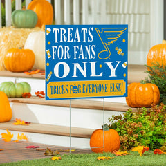 St Louis Blues Yard Sign, Halloween Treats for Fans, NHL, Home