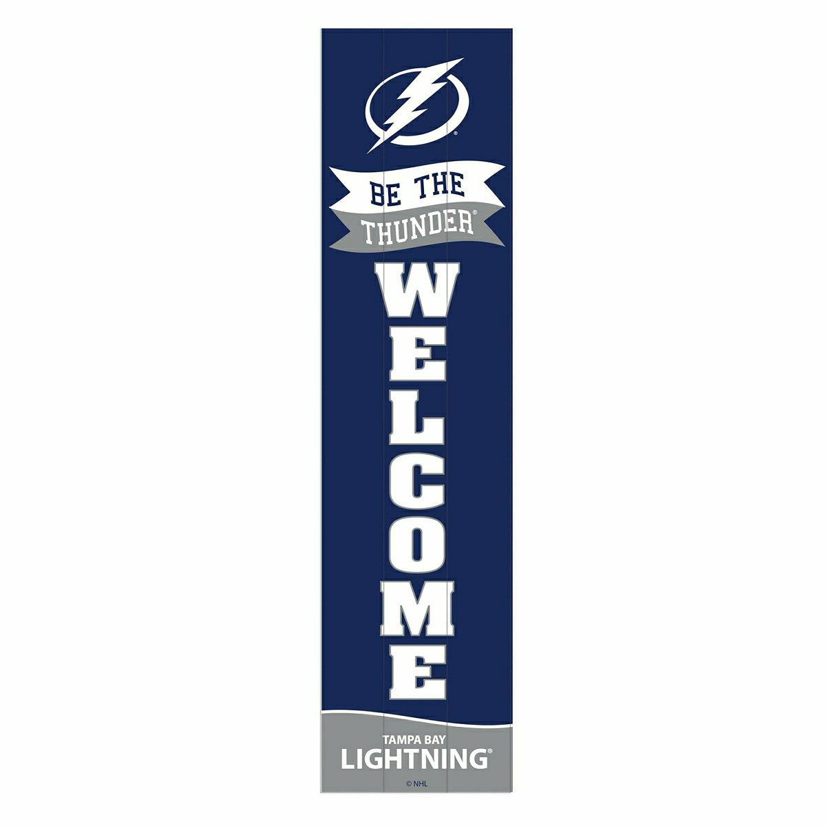 Tampa Bay Lightning Large Single Sided Leaner, 46", NHL, Home